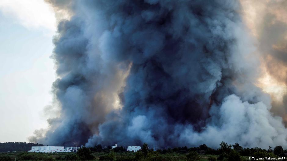 Ukrainian Drone Strikes Hit Russian Facilities